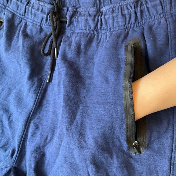 Old Navy Active Women Joggers Pants size XL Blue Zip Pockets Go-Dry Casual - Picture 7 of 11